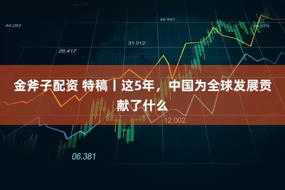 金斧子配资 特稿丨这5年，中国为全球发展贡献了什么